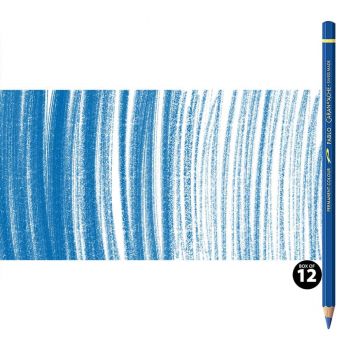 Caran d'Ache Pablo Pencils Set of 12 No. 150 - Sapphire Blue