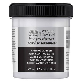 Winsor & Newton Artists Acrylic Varnishes Satin UV Varnish 225 ml