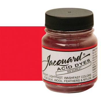 Jacquard Acid Dye 1/2 oz Scarlet