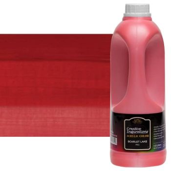 Creative Inspirations Acrylic Paint Scarlet Lake 1.8 liter jug