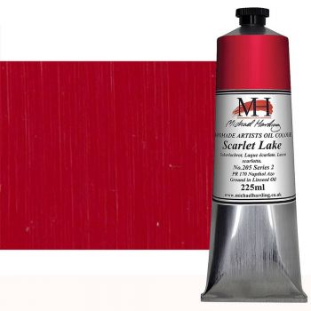 Michael Harding Handmade Artists Oil Color 225ml - Scarlet Lake