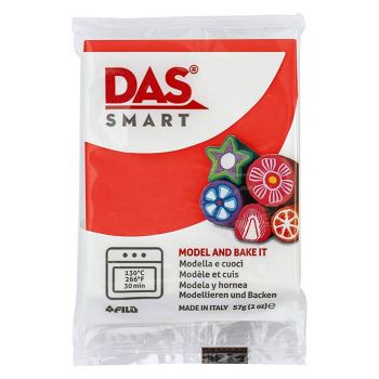 Das Smart Modeling Clay 2 oz Scarlet Red