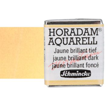 Schmincke Horadam Watercolor Jaune Brilliant Dark Half-Pan