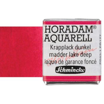 Schmincke Horadam Watercolor Madder Lake Deep Half-Pan