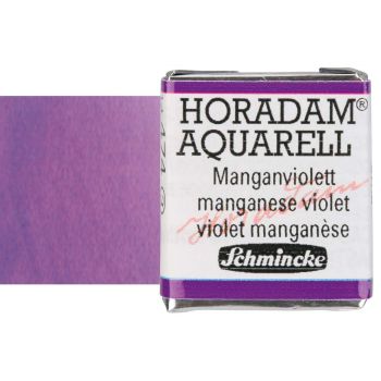 Schmincke Horadam Watercolor Manganese Violet Half-Pan