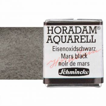 Schmincke Horadam Watercolor Mars Black Half-Pan