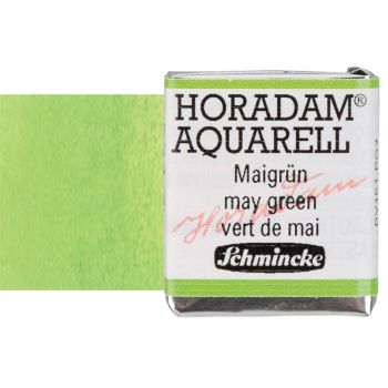 Schmincke Horadam Watercolor May Green Half-Pan