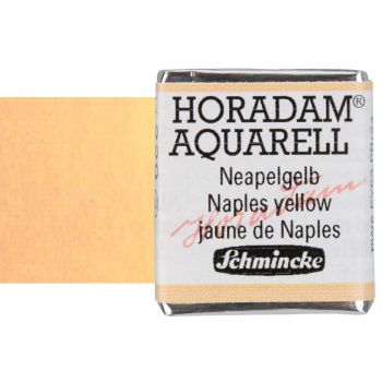 Schmincke Horadam Watercolor Naples Yellow Half-Pan