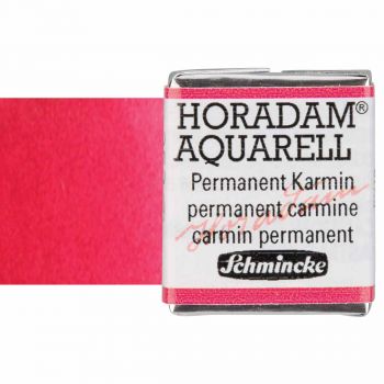 Schmincke Horadam Watercolor Permanent Carmine Half-Pan