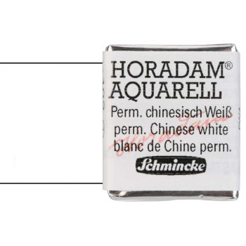 Schmincke Horadam Watercolor Permanent Chinese White Half-Pan