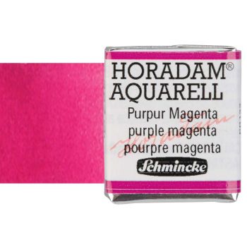 Schmincke Horadam Watercolor Purple Magenta Half-Pan