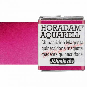 Schmincke Horadam Watercolor Quinacridone Magenta Half-Pan