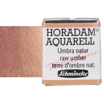 Schmincke Horadam Watercolor Raw Umber Half-Pan