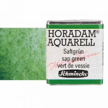 Schmincke Horadam Watercolor Sap Green Half-Pan