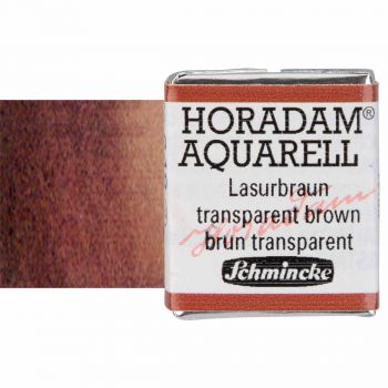 Schmincke Horadam Watercolor Transparent Brown Half-Pan