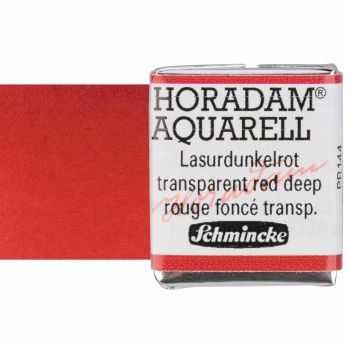 Schmincke Horadam Watercolor Transparent Red Deep Half-Pan