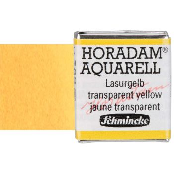 Schmincke Horadam Watercolor Transparent Yellow Half-Pan