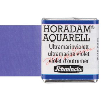 Schmincke Horadam Watercolor Ultramarine Violet Half-Pan