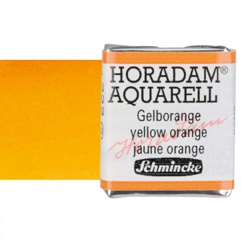Schmincke Horadam Watercolor Yellow Orange Half-Pan