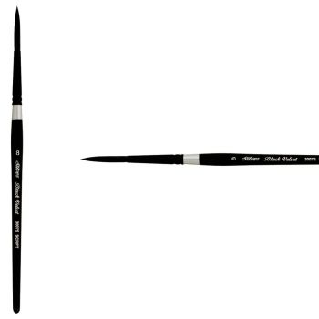 Silver Brush Black Velvet Series 3700S Script 8