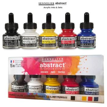Abstract Acrylic Inks & Sets