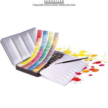 Sennelier l'Aquarelle French Artists' Watercolor Sets