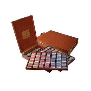 Sennelier Soft Pastels Wood Box Set of 525 Standard - Assorted Colors