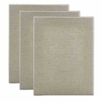 Senso Clear Primed Linen Canvas 1-1/2", 16x20" Box of 3