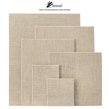 Senso Clear Primed Linen Multi-Media Panels