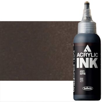 Holbein Acrylic Ink 100ml Sepia