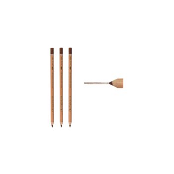 Cretacolor Sanguine And Sepia Pencils 3pk