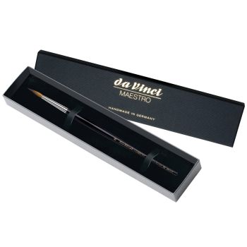Da Vinci Maestro Series 35 Kolinsky sz. 6 Extra-Long Round In Black Box