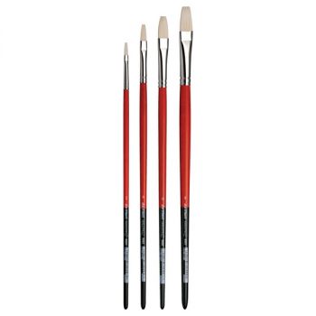 Da Vinci Maestro 2 Series 5023 Bristle Flat 4-Brush Set