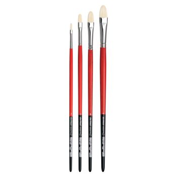 Da Vinci Maestro 2 Series 5423 Bristle Filbert 4-Brush Set