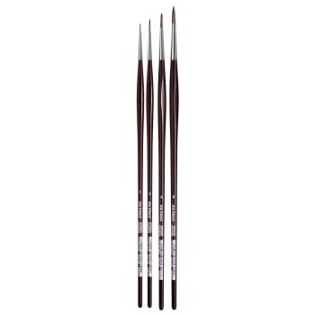 Da Vinci Grigio Series 7795 New Wave Synthetic Round Brush Set of 4