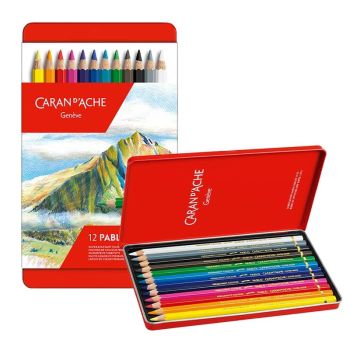 Caran d'Ache Pablo Colored Pencil Set of 12