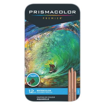 Prismacolor Watercolor Pencil Set of 12 - Assorted Colors