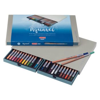 Talens Bruynzeel Design Watercolor Aquarel Pencil Box Set of 24