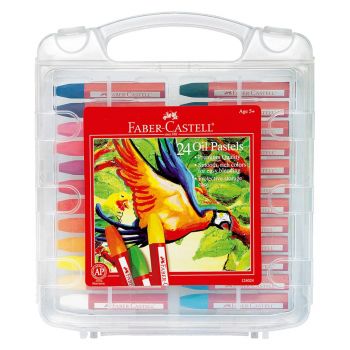 Faber-Castell Oil Pastels Set of 24 - Assorted Colors
