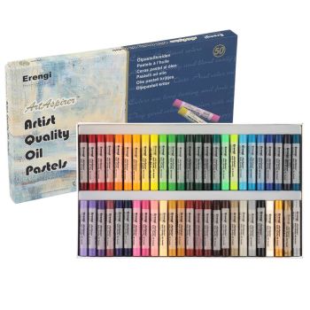 ArtAspirer Oil Pastel Cardboard Box Set of 50