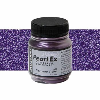 Jacquard Pearl-Ex Powder Pigment 1/2 oz Jar Shimmer Violet