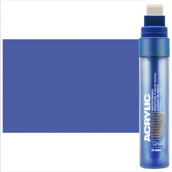Montana Acrylic Paint Marker 15mm (Chisel) - Shock Blue Dark