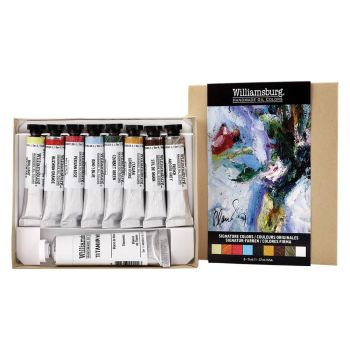 Williamsburg Handmade Oil Color Signature Oil Colors Set of 9 11 ml Tubes