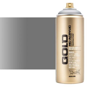 Montana GOLD Acrylic Professional Spray Paint 400 ml - Outline Silver