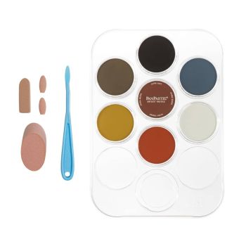 PanPastel Soft Pastels Set of 7 with Palette - Sketch and Tone Kit