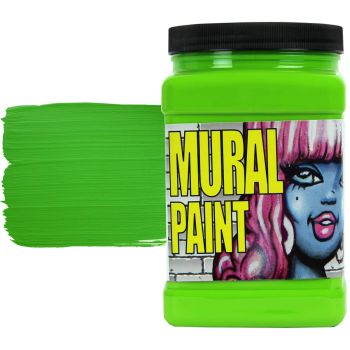Chroma Acrylic Mural Paint 64 oz. Jar - Slime