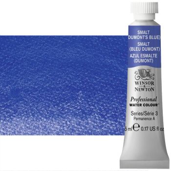 Winsor & Newton Professional Watercolor 5ml Smalt Dumonts Blue Jewel