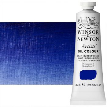 Winsor & Newton Artist Oil Color - Smalt (Dumonts Blue), 37ml Tube
