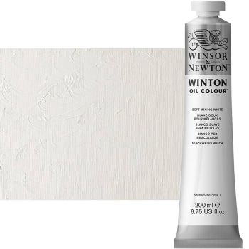 Winton Oil Color 200ml Tube - Soft Mixing White