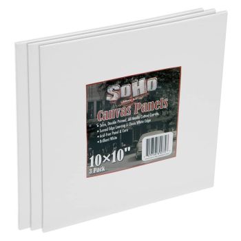 10X10 In Canvas Panel 3-Pack